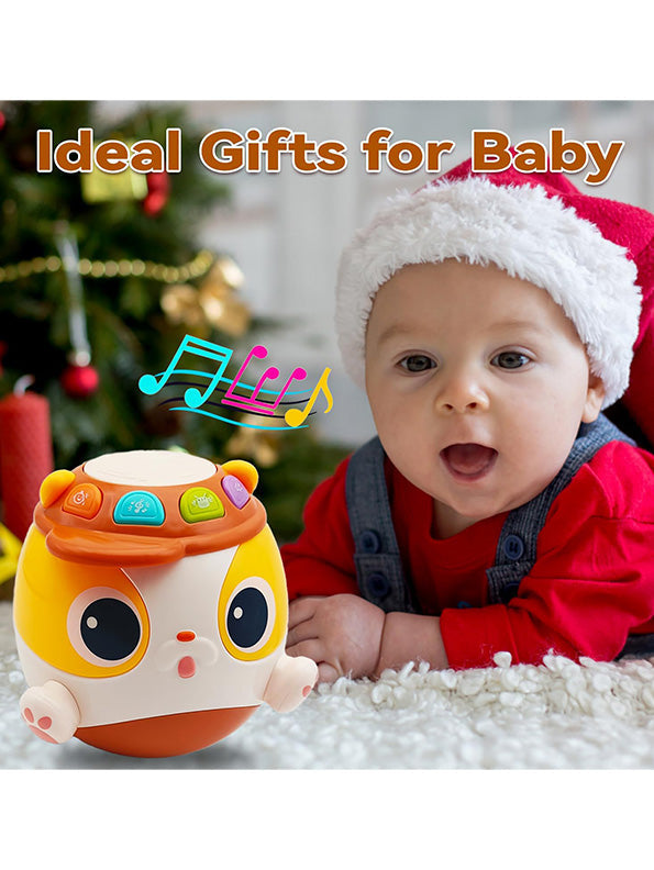 Baby Musical Drum Tumbler Toy For Kids (NX-AG-24) - Toyloft