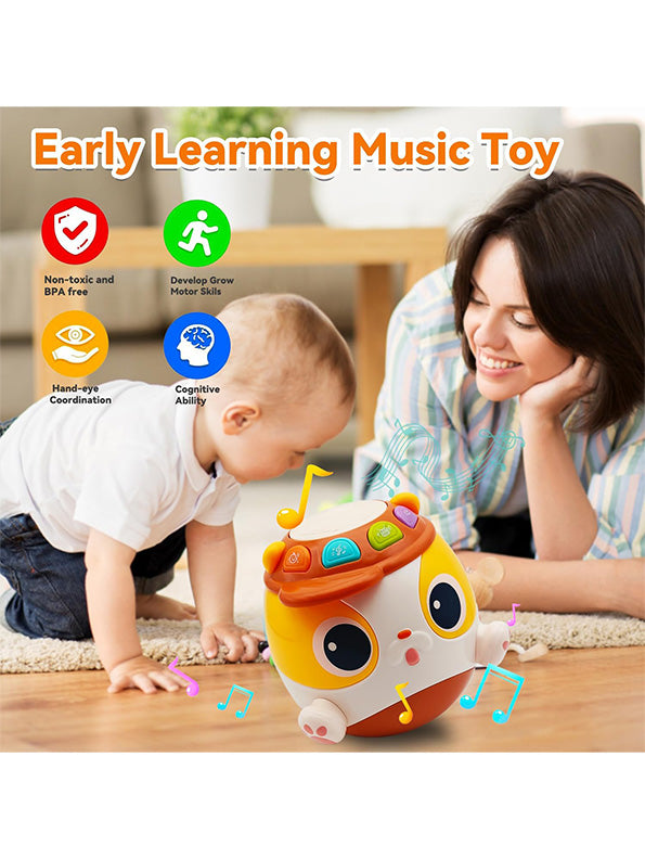 Baby Musical Drum Tumbler Toy For Kids (NX-AG-24) - Toyloft