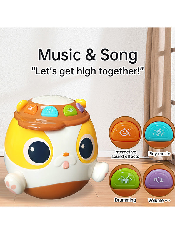 Baby Musical Drum Tumbler Toy For Kids (NX-AG-24) - Toyloft
