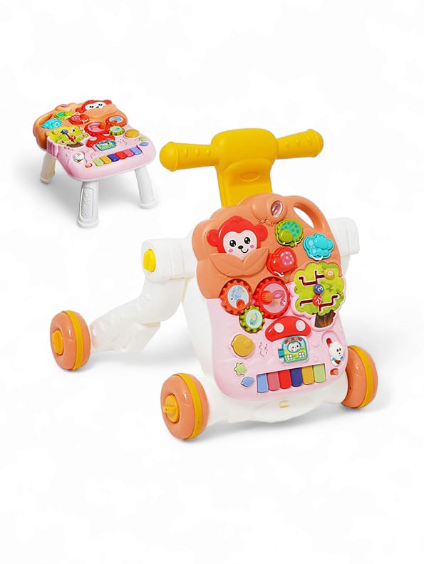 Baby Push Walkers In Baby Activities & Gear - Brown (NX-L-J-9) - Toyloft