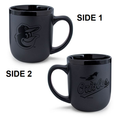 Baltimore Orioles Coffee Mug 17oz Matte Black-0
