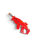 Battery Operated Electric Toy Gun with Smoke Effect - Red LMI16600.