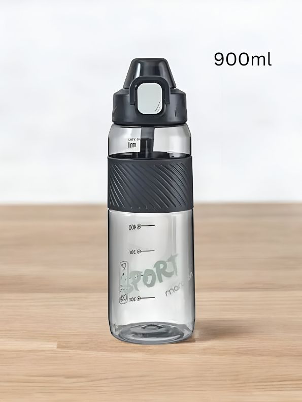 Black - HydroPeak - Leak-Proof, Lightweight for Outdoor Sports & Gym NOV2003.