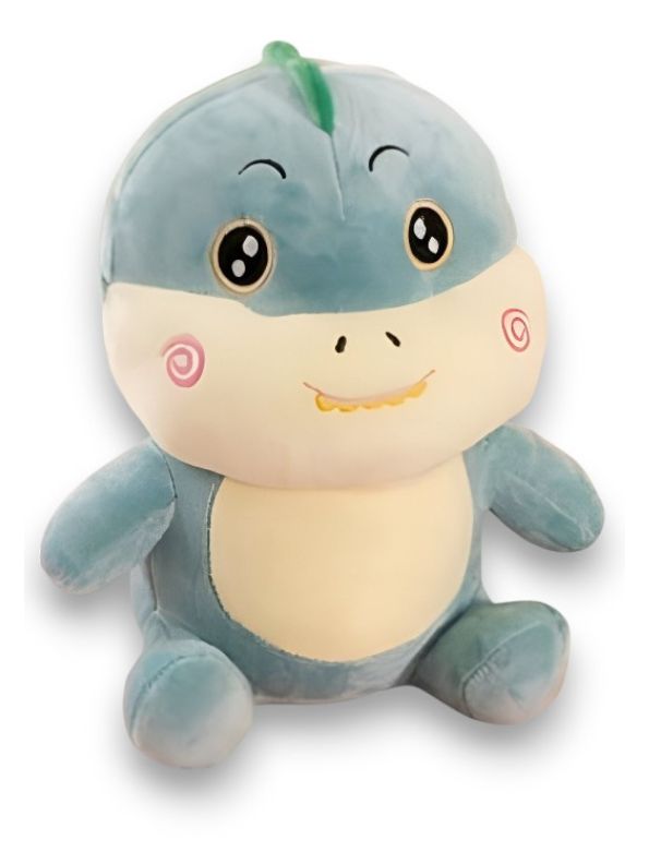 Blue - DinoHug Plush Toy – 10-inch Ultra-Soft Dinosaur Stuffed Animal | Cute & Cuddly Gift for Kids - ST14149
