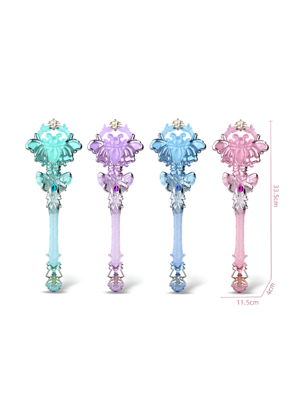 Blue - Enchanted Crystal Wand Prop Replica - Magical Fantasy Staff/Scepter Collectible NX15648