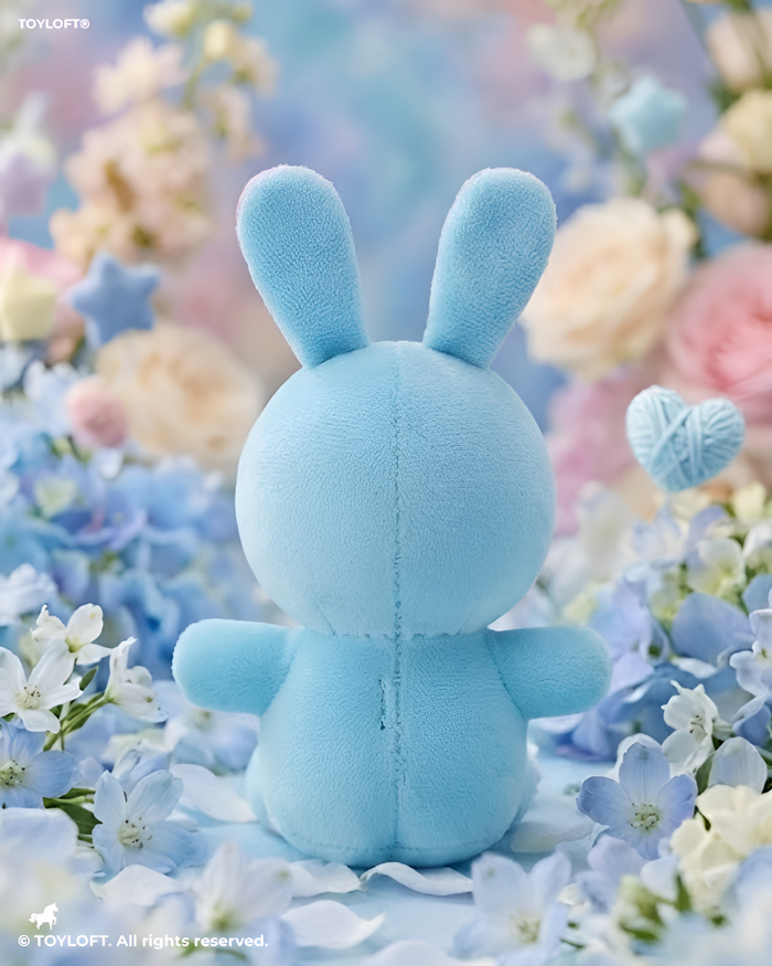 Blue Bunny Plushie | 7-Inch Stuffed Toy in Rabbit Costume Soft Toy ST11910