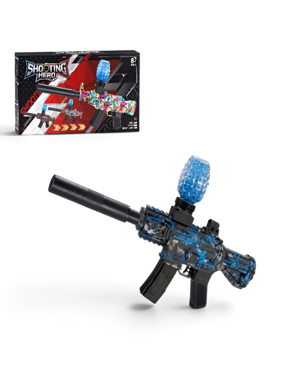 Blue Camo Electric Gel Launcher – Automatic Outdoor Toy TV7232