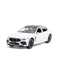 BMW M8 MH8 800 Model Diecast Car 1:24 Scale - White TV468