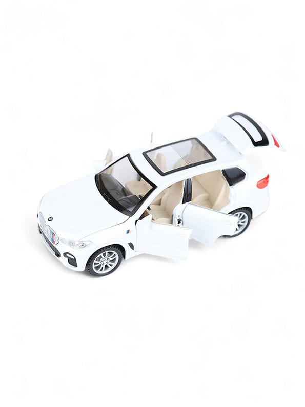 BMW X5 Metal Model Diecast Car - White Scale 1:32 (MD-M-14) - Toyloft