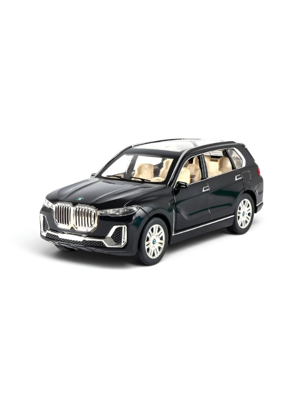 BMW X7 Alloy Diecast Model Car 1:24 Scale | Pull Back Toy Car with Sound, Light & Spray Effect | Metal Toy TV5279