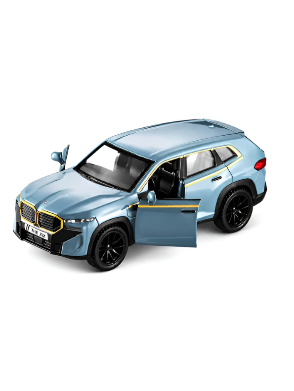 BMW XM Diecast Metal Toy Car Model 1:32 Scale Alloy Model Car with Acrylic Display Box MD27