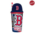 Boston Red Sox Helmet Cup 32oz Plastic with Straw-0