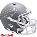 Buffalo Bills Helmet Riddell Replica Full Size Speed Style Slate Alternate-0