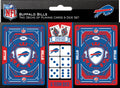 Buffalo Bills Playing Cards and Dice Set-0