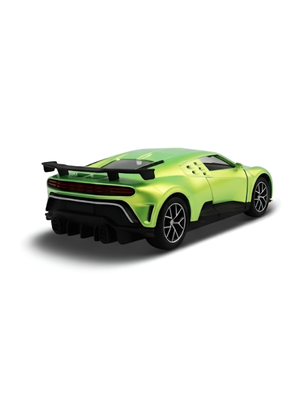 Bugatti Centodieci Diecast Car 1:32 Scale Metal Model Green Toy LMI16782