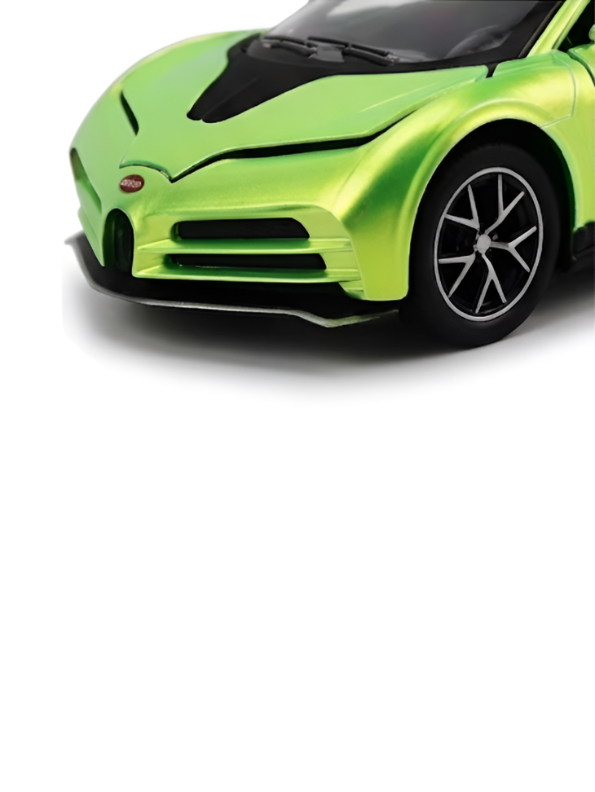 Bugatti Centodieci Diecast Car 1:32 Scale Metal Model Green Toy LMI16782