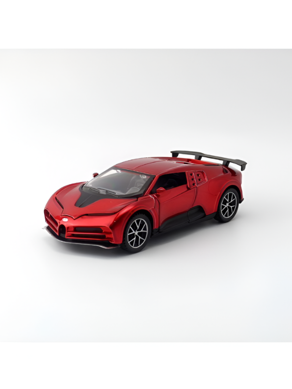 Bugatti Centodieci Diecast Car 1:32 Scale Metal Model Red Toy LMI16782