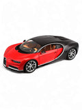 Bugatti Chiron Metal Model Diecast Car - Red Scale 1:32 (MD-17) - Toyloft