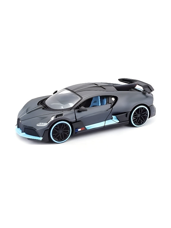 Bugatti Divo Pull Back Cars - Black Small Size Scale 1:32 (MS-May-46) - Toyloft