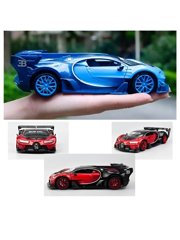 Bugatti Turismo Diecast Model Car 1:32 Scale Red MD290.
