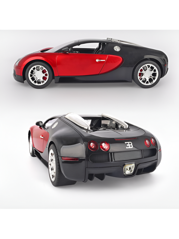 Bugatti Veyron Remote Control RC Car with Lights & Smooth Steering LMI8612.
