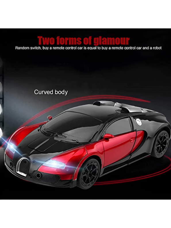 Bugatti Veyron Remote Control RC Car with Lights & Smooth Steering LMI8612.