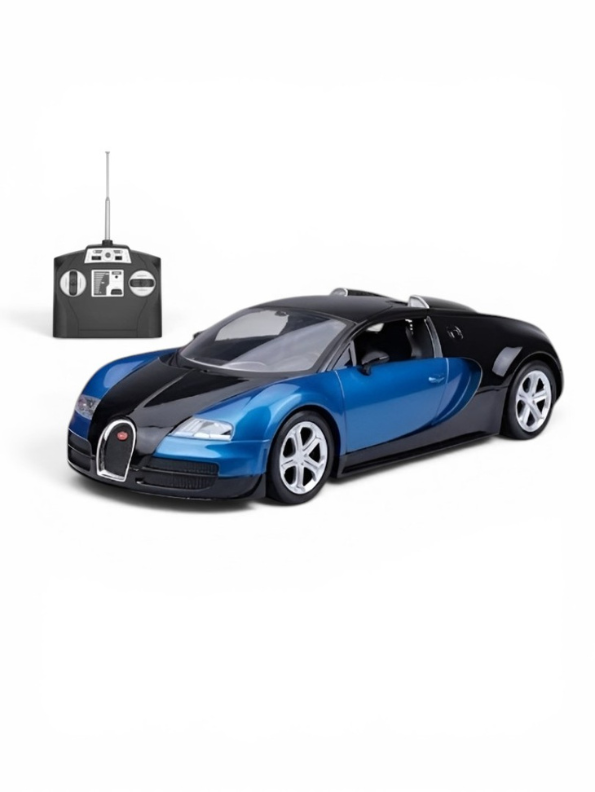 Bugatti Veyron Remote Control RC Car with Lights & Smooth Steering LMI8612.