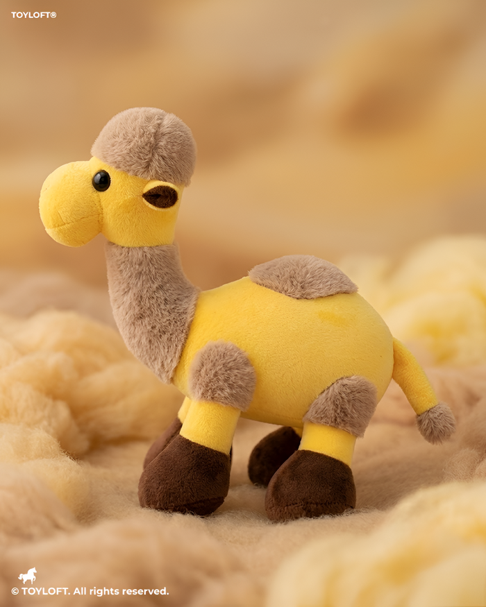 Camel Plush Toy - Yellow 8 Inch Soft Stuffed Desert Animal ST14745