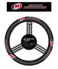Carolina Hurricanes Steering Wheel Cover Leather CO-0
