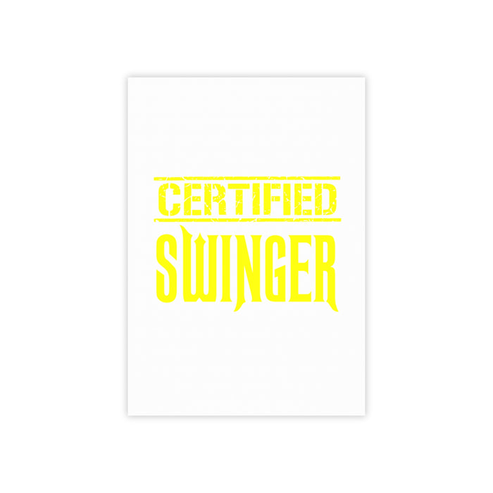 Certified Swinger Post-it® Note Pads