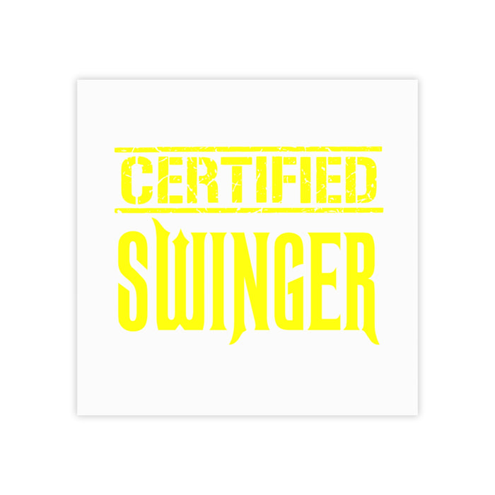 Certified Swinger Post-it® Note Pads