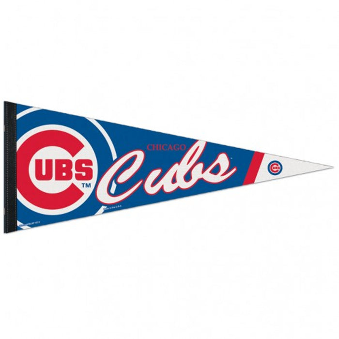 Chicago Cubs Pennant 12x30 Premium Style-0