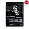 Chicago White Sox Blanket 60x80 Raschel Digitize Design-0