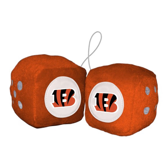Cincinnati Bengals Fuzzy Dice-0