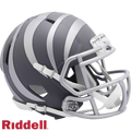 Cincinnati Bengals Helmet Riddell Replica Mini Speed Style Slate Alternate-0