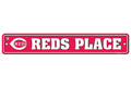 Cincinnati Reds Sign 4x24 Plastic Street Style CO-0