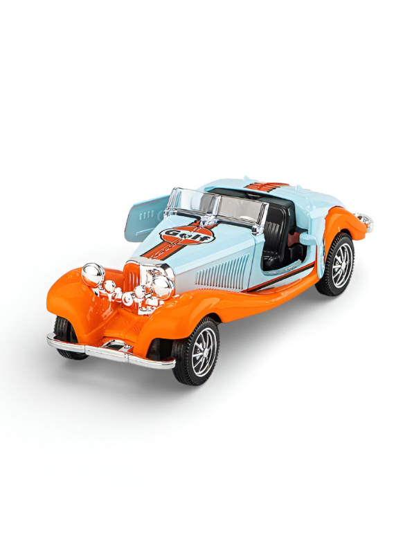 Classic Gulf Oil Edition Vintage Roadster 1:36 Scale Die-Cast Model Car MD3163.