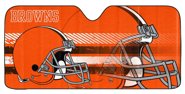 Cleveland Browns Auto Sun Shade - 59"x27"-0