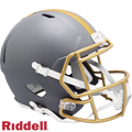 Cleveland Browns Helmet Riddell Replica Full Size Speed Style Slate Alternate-0