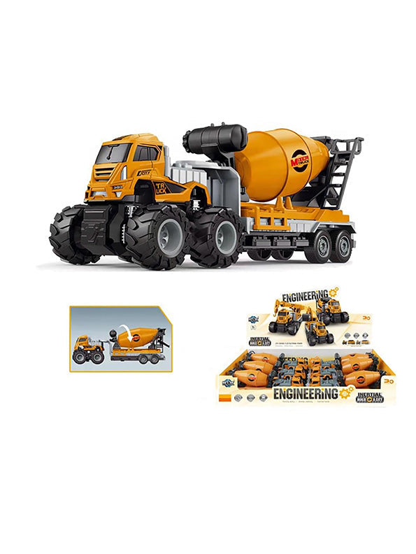 Construction Mixer Vehicles Truck Toy For Kids - (MS-S-24) - Toyloft