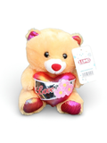 Cute 21 cm Teddy Bear with Metallic “Love” Heart ST16172.