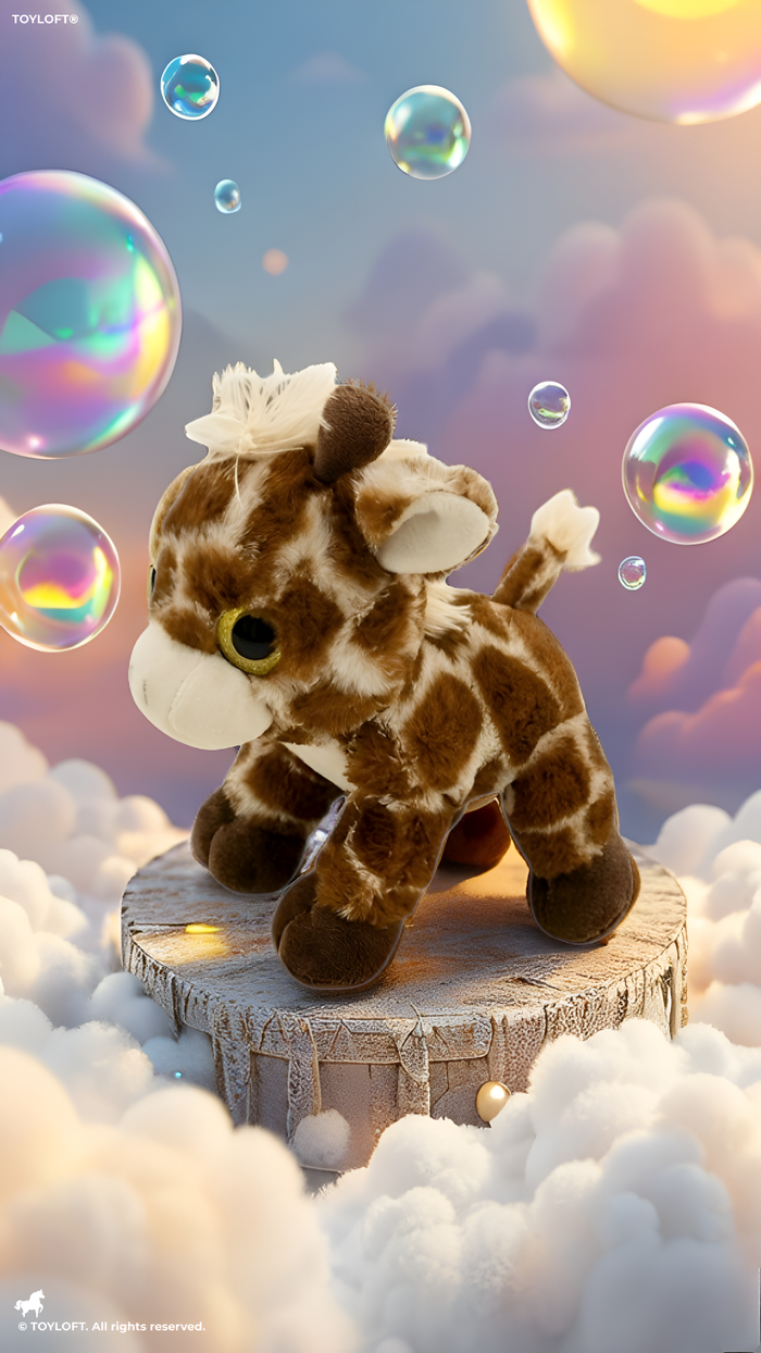 Cute 8-Inch Giraffe Plush Toy ST14955.