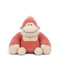 Cute 8-Inch Gorilla Stuffed Animal Plush Toy Pink ST11456.