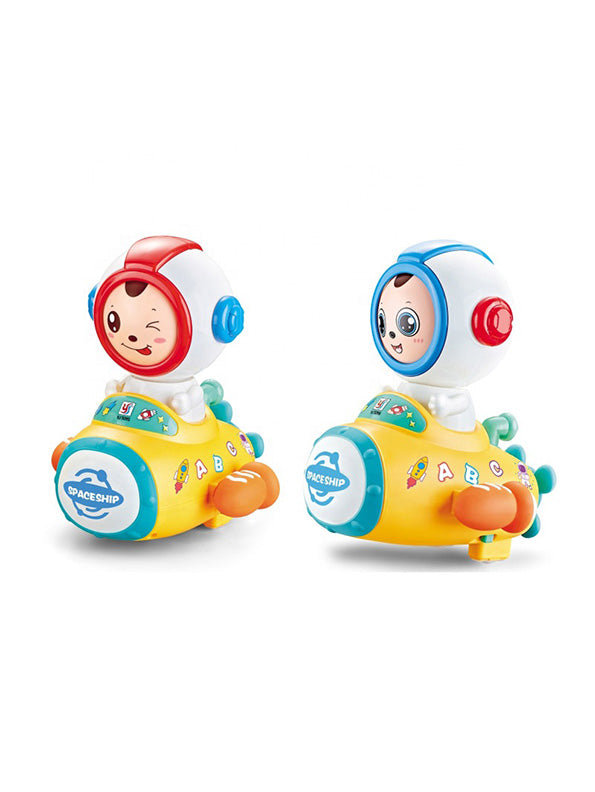 Cute Face Changing Astronaut Toy For Kids | Music & Lights - Toyloft
