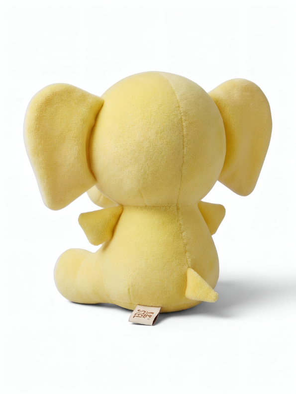 Cute Pink Elephant Plushie - 7-Inch Premium Soft Stuffed Animal Toy for Kids ST16476