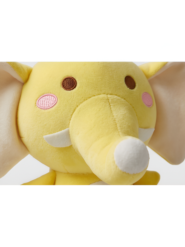 Cute Pink Elephant Plushie - 7-Inch Premium Soft Stuffed Animal Toy for Kids ST16476