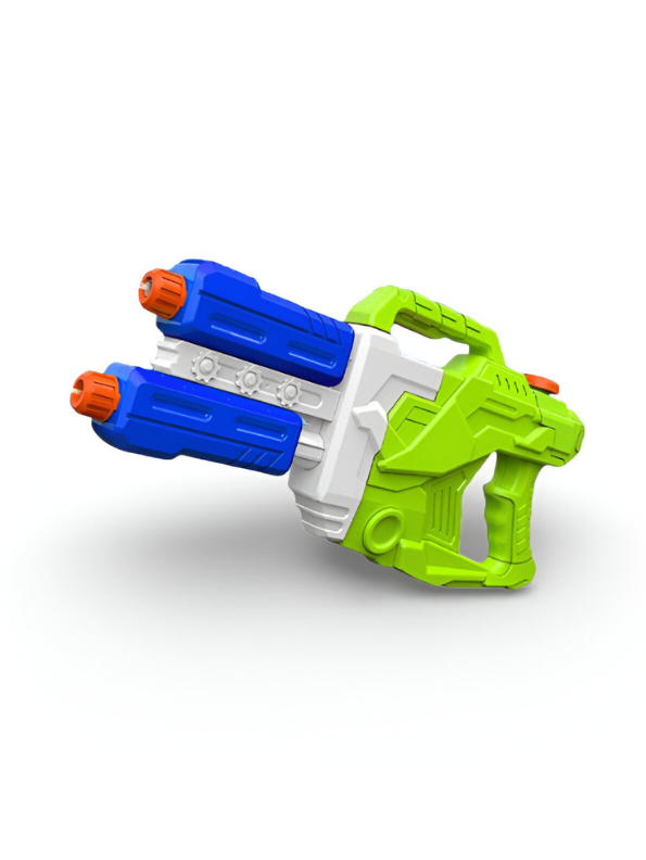 CyberStorm – High-Pressure Water Gun | Large Tank Holi Pichkari for Kids & Adults Green LMI12042.