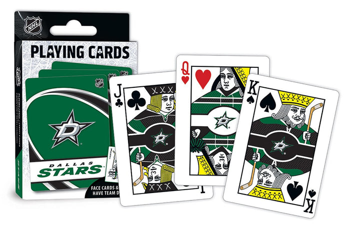 Dallas Stars Playing Cards Logo-0