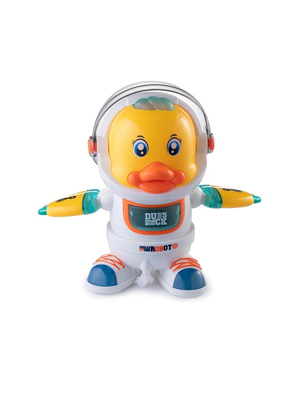 Dancing Space Duck Robot Toy For Kids - White (L-80) - Toyloft