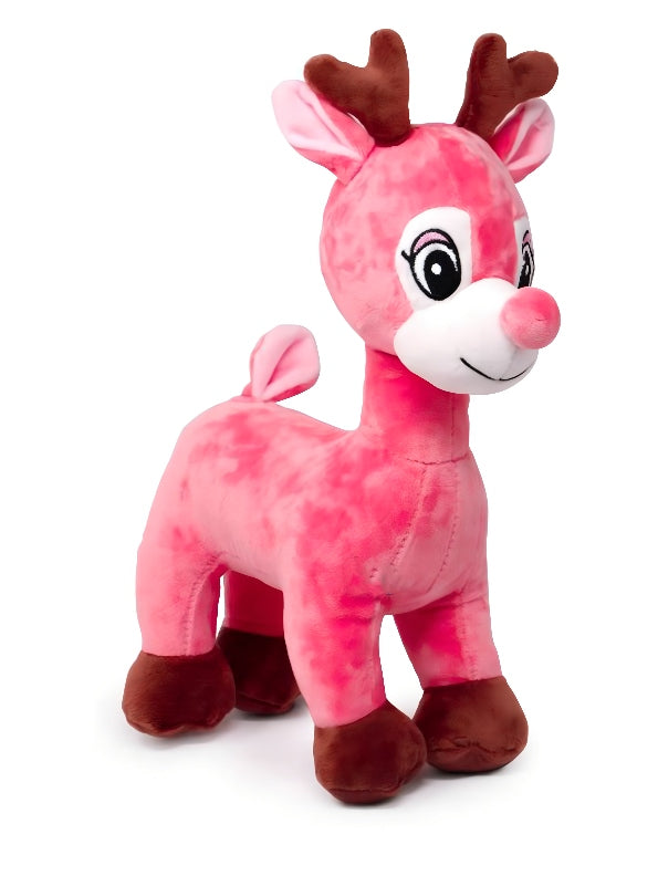 Deer Soft Toy For Kids - Pink (MS-M-4) - Toyloft